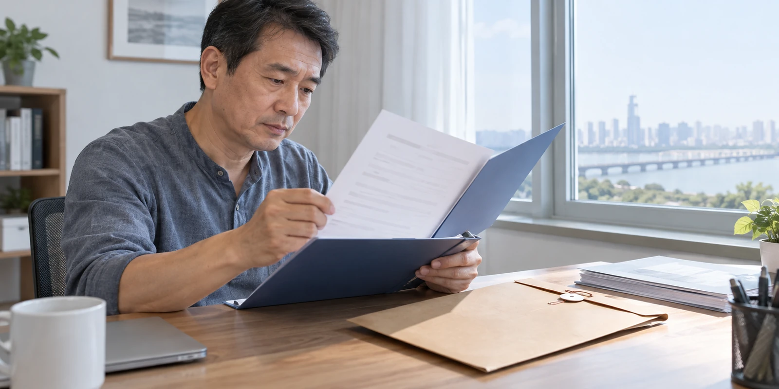 亲子鉴定成年人查看报告文件并核对对应资料 成年人查看亲子鉴定报告文件并核对对应资料