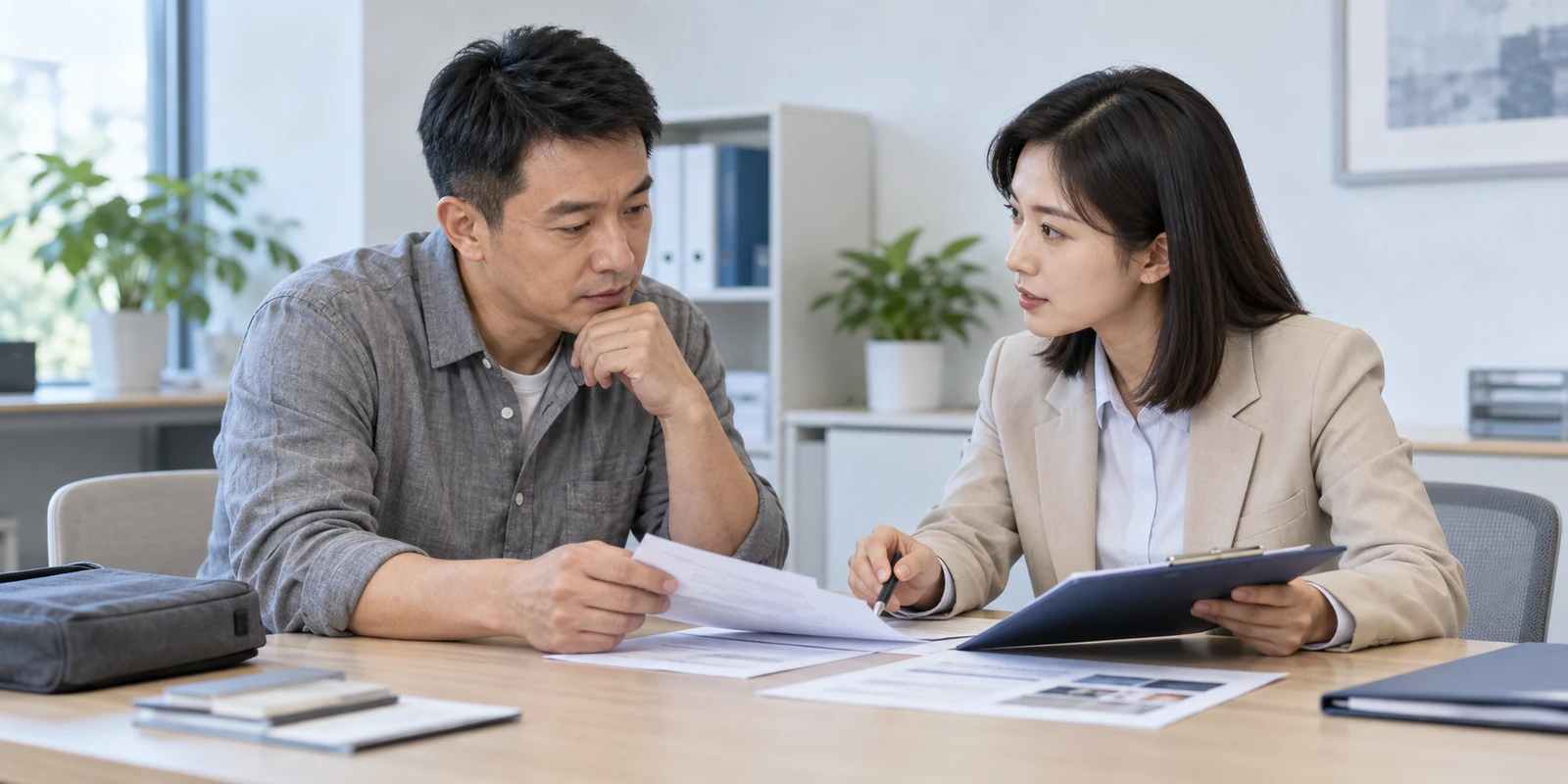 亲子鉴定成年人通过电话核对到访行程和时间安排 成年人和咨询人员面对面核对亲子鉴定需求与准备资料